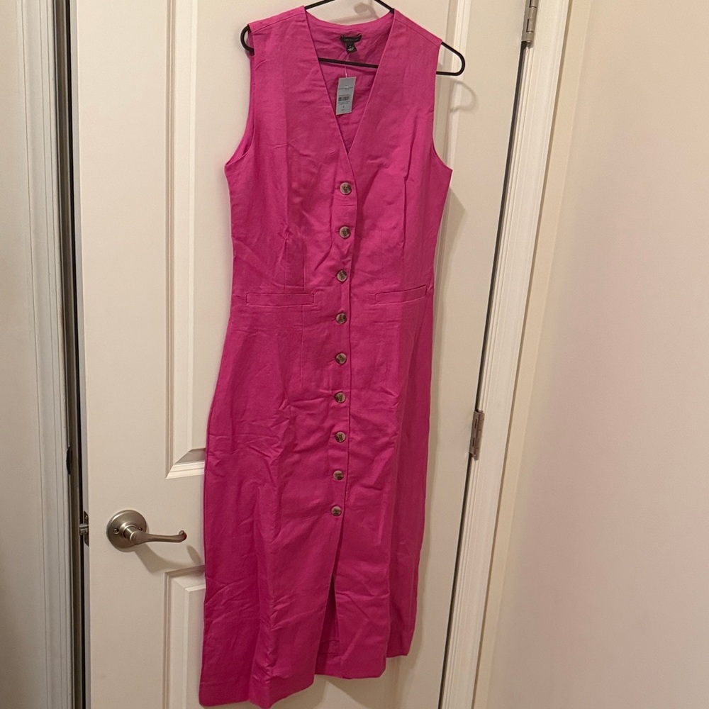 Ann Taylor Button Down Dress